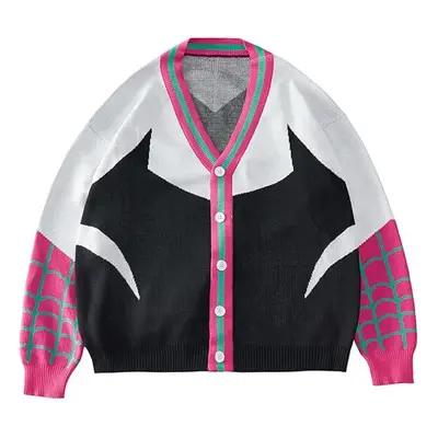 (S/M) Gwen Stacy Cosplay Costume Cardigan Sweater