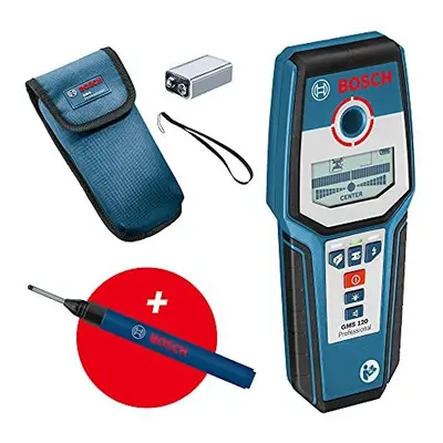 Bosch Professional Stud Finder GMS (Drill Hole Marker, max. Detection Depth Wood/Magnetic Metal/