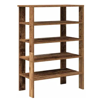 (old wood, 87.5 cm) vidaXL Shoe Rack Old Wood 61x32x105 cm Engineered Wood shoe storage shoe she