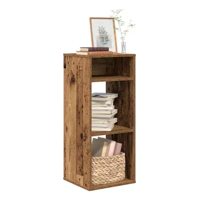 vidaXL Book Cabinet Old Wood 34x31x80 cm Engineered Wood storage cabinet