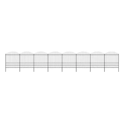 (13.6 m/ cm) vidaXL Garden Fence Spear Outdoor Panel Barrier Border Privacy Multi Sizes