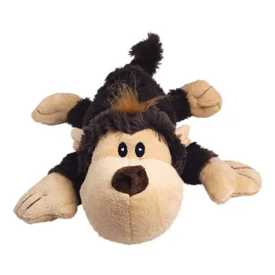 KONG Cozie Funky Monkey Squeaky Plush Dog Toy for Medium Dogs