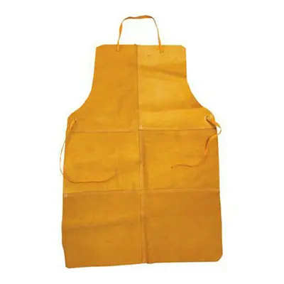 Full Length Welders Apron Reinforced Eyelets & Ties Safety Cover Protection