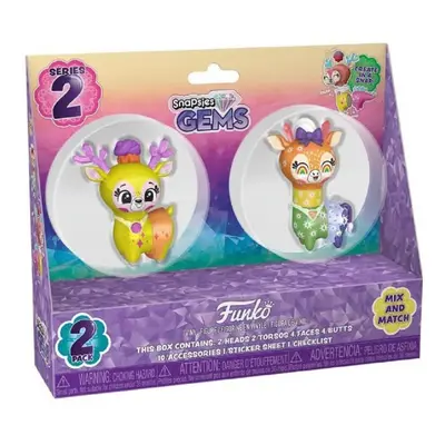 Funko Snapsies: W3 Gems-2PK(Easter) Lemon&Rainbow