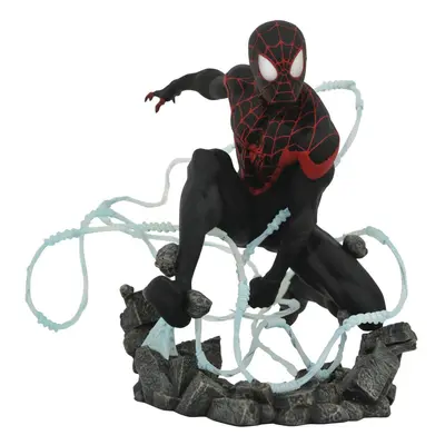 Marvel Premier Collection Mile Morales SpiderMan Statue Multicolor inches