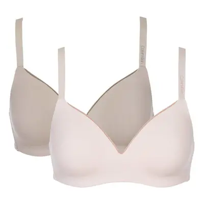 Calvin Klein Womens Pack Microfiber Wirefree Bra (as1 Alpha s Reg