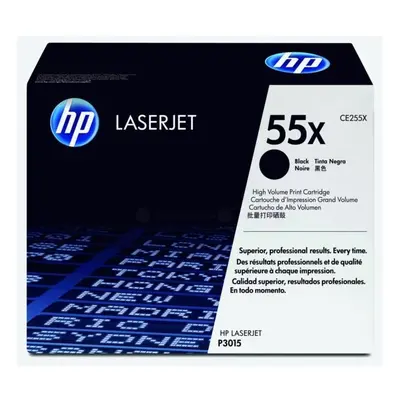 HP CE255X (55X) Toner black, 12.5K pages