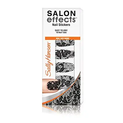 Sally Hansen Salon Effects Couture Nail Stickers Lacey Does It Count