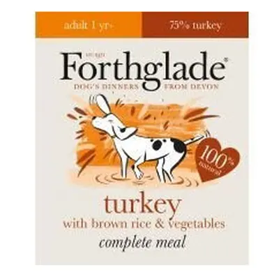 Forthglade Complete Meal Adult Turkey with Brown Rice & Vege - 395g