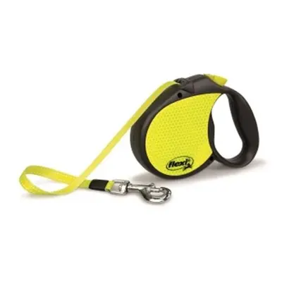 Flexi North America Neon Medium Reflective Leash - Yellow