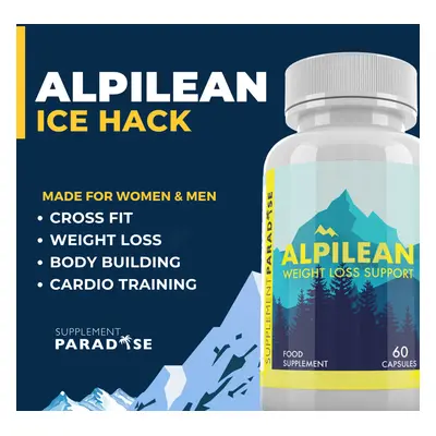 Alpilean Ice Hack Weight Loss Capsules - Month Supply