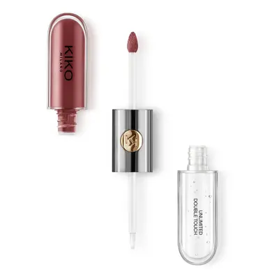 Kiko Milano Unlimited Double Touch | Liquid Lipstick With A Bright Finish In A Two-step Applicat