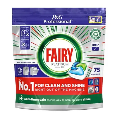 Fairy Professional Platinum Dishwasher Tablets Regular capsules