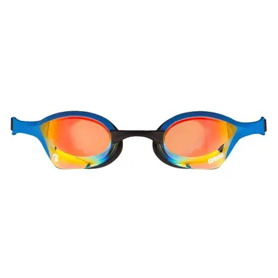 (Yellow / Copper / Blue) Arena Cobra Swipe Ultra Mirror Swimming Goggles Advanced Anti Fog Lense