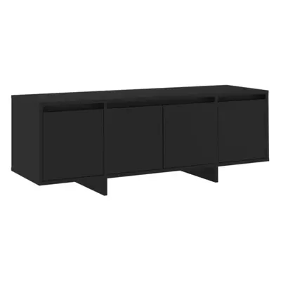 (black) vidaXL TV Cabinet Chipboard Home Lowboard Hifi Cabinet TV Stand Multi Colours