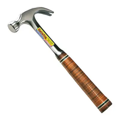 Estwing E20C 20oz Curved Claw Hammer Leather Grip Length 348mm