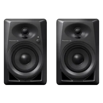 Pioneer DJ DM-40 - 21W 4" Two-Way Active Monitor - Black (Pair)