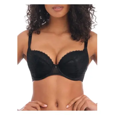 Freya Womens Signature Underwire Padded Plunge Bra Black 36D