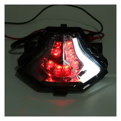 (White) Integrated Rear Tail Light Turn Signal For Yamaha YZF R25 R3 MT07