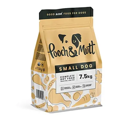 Pooch & Mutt - Complete Small Dog Dry Dog Food (Grain Free), Chicken & Superfood Blend, 7.5kg