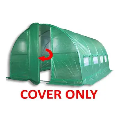 4m x 3m (13' x 10' approx) Pro+ Green Polytunnel Replacement Cover