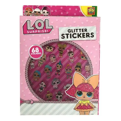 LOL Surprise glitter stickers