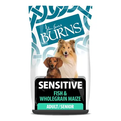 Burns Pet Nutrition Hypoallergenic Complete Dry Dog Food Adult and Senior Dog Sensitive with Fis