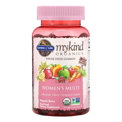 Garden of Life, MyKind Organics, Women's Multi, Organic Berry, Vegan Gummy Drops