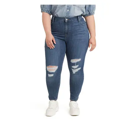 Levi's Women's Plus-Size High Rise Skinny Jeans Lapis Longing Waterless US 40 Regular