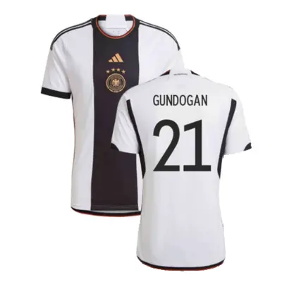 (XLB) Germany Home Shirt (Kids) (GUNDOGAN 21)