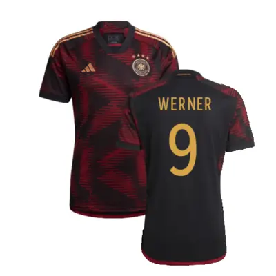 (L) Germany Away Shirt (WERNER 9)