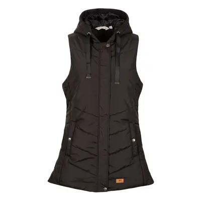 (14, Black) Trespass Womens Gilet Bodywarmer Hooded Juniper