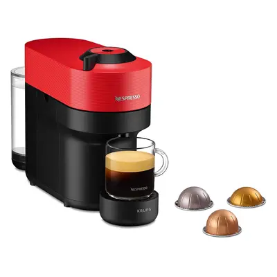 Krups Nespresso VERTUO Pop XN - Capsule coffee machine, Krups espresso machine, different coffee