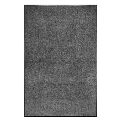 vidaXL Doormat Washable Anthracite Home Garden Entrance Rug for Front Door