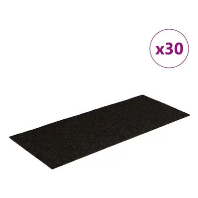 (dark brown, x cm) vidaXL Self-adhesive Stair Mats Decoration Stair Protector Anti-slip Stair Ru