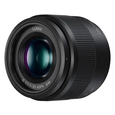 Panasonic LUMIX G 25mm F/1.7 ASPH (HH025, White Box) Black