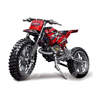 Decool Technic City Moto Cross Bike With Box Building Blocks Toys Bricks Classic Model Kids Toy 