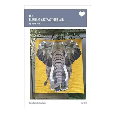 Violet Craft Abstractns Elephant Abstractions Quilt Ptrn, Pattern