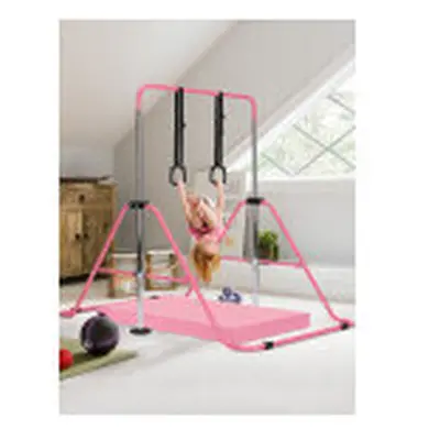 (5-pink) Gymnastics Bar Training Kip Bar With Grips