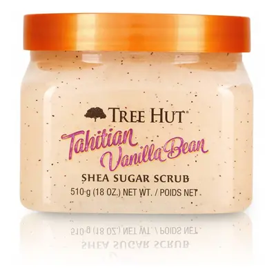 Tree Hut Tahitian Vanilla Bean Shea Sugar Scrub, 18oz, Ultra Hydrating and Exfoliating Scrub for