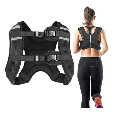 Weighted Vest 2kg 5kg 10kg 15kg Weight Vest, Weighted Vests for Men Women for Running Training W