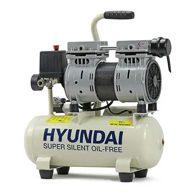 Hyundai HY5508 4CFM, 550w, 0.75HP, Litre Oil Free Direct Drive Silenced Air Compressor