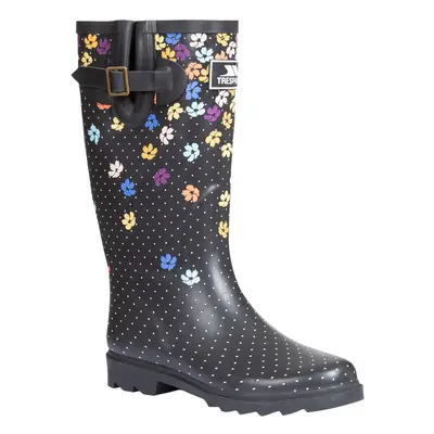 (7 UK, Black) Trespass Womens/Ladies Samira Printed Wellington Boots