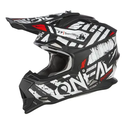 O'Neal SRS Helmet Glitch Black/White Large