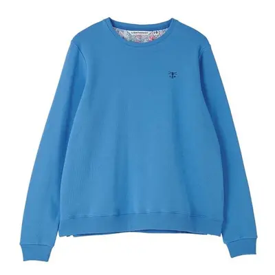 (14, Marine Blue) LightHouse Women's Seaside Jersey - Ladies Warm Crew Neck Sweater