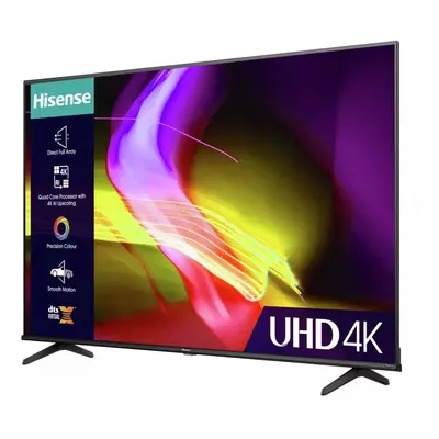 Hisense SMART 4K Alexa TV Inch 58E6KTUK Ultra HD HDR DLED Miracast Freeview Play