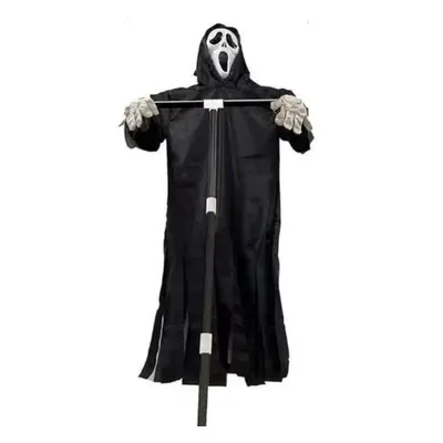 (black) Scarecrow Screaming Ghost Halloween Decoration Scary Hanging Ghost Of Death Outdoor Orna