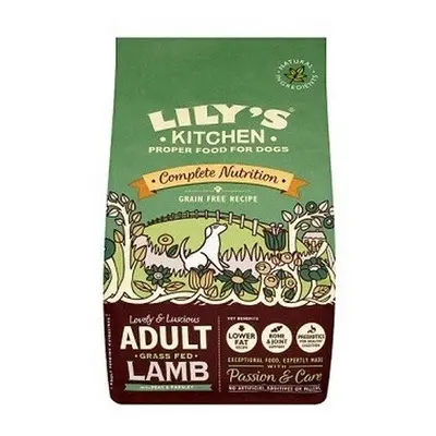 (7kg, May Vary) Lilys Kitchen Adult Lamb Complete Dry Dog Food