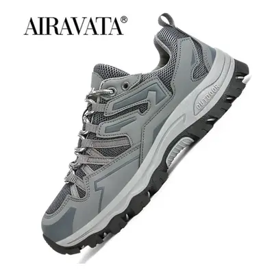 (grey, 39) Men Women Sneakers Hiking Shoes Male Outdoor Sports Running Shoes Man Woman Trainers