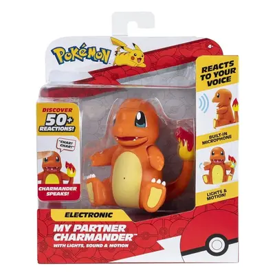 (Charmander) WCT Pokemon Electronic Interactive My Partner Pikachu- Charmander-Reacts